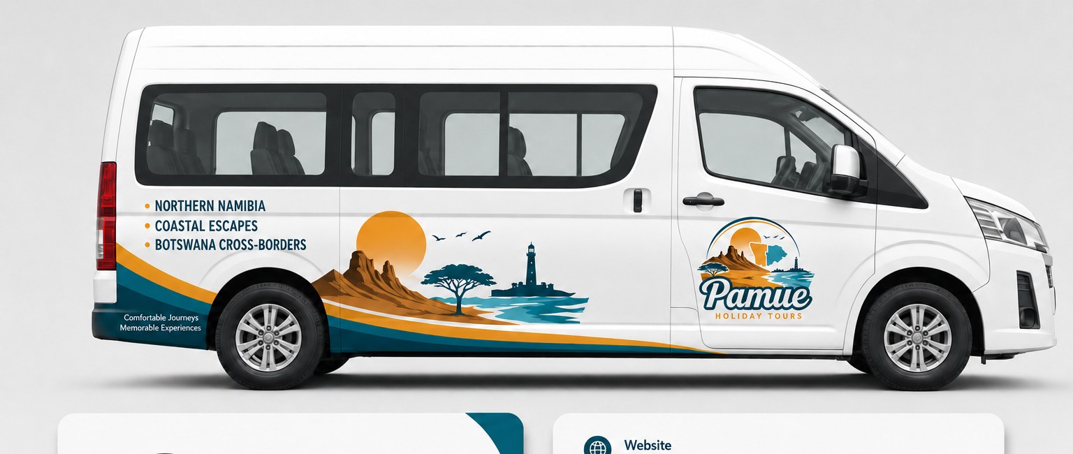 Pamue Holiday Tours touring van